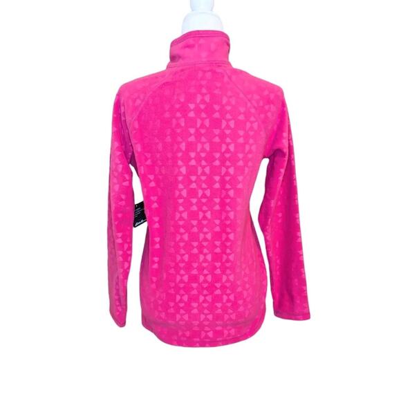 NWT Eddie Bauer Lava Fast Fleece Raglan Sleeve 1/4 Zip Sweatshirt Size S - Picture 2 of 7